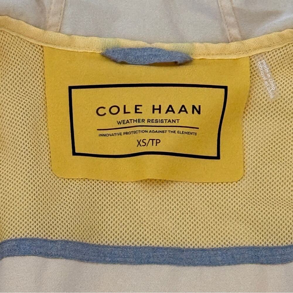 NWOT Cole Haan Hooded Rain Jacket - Picture 11 of 13
